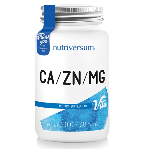 Nutriversum CA-ZN-MG, 60 Capsules
